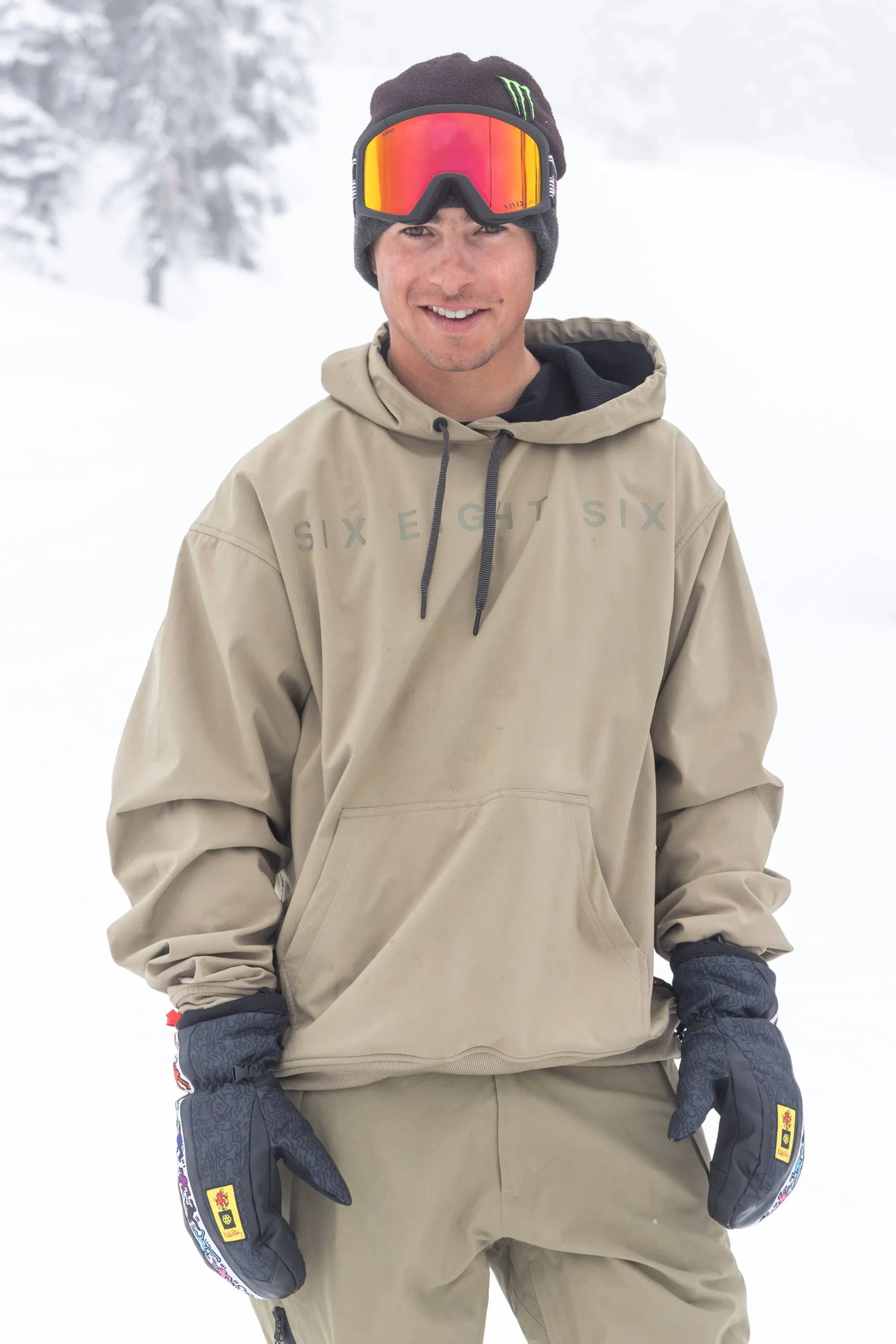 686 Enterprises Waterproof Team Hoody - SAGE sold by Sun Diego Boardshops product image thumbnail 2