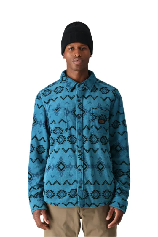686 Enterprises Sierra Fleece Flannel - MOROCCAN BLUE SOUTHWEST sold by Sun Diego Boardshops