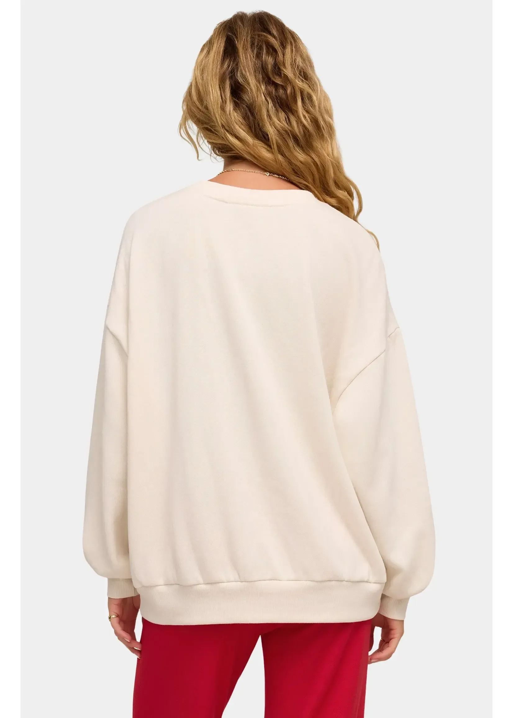 Z-Supply Oversized Lover Sweatshirt - VANILLA ICE sold by Sun Diego Boardshops product image thumbnail 2