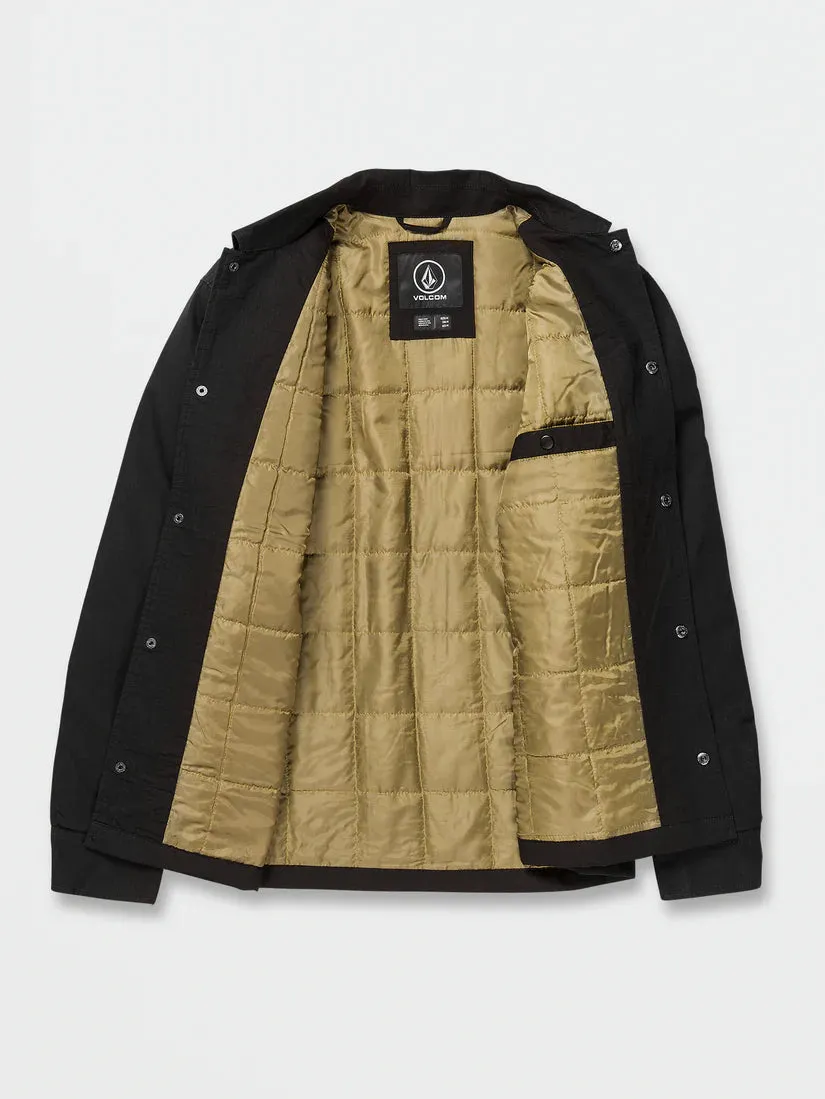 Volcom Larkin Jacket - BLACK sold by Sun Diego Boardshops product image thumbnail 3