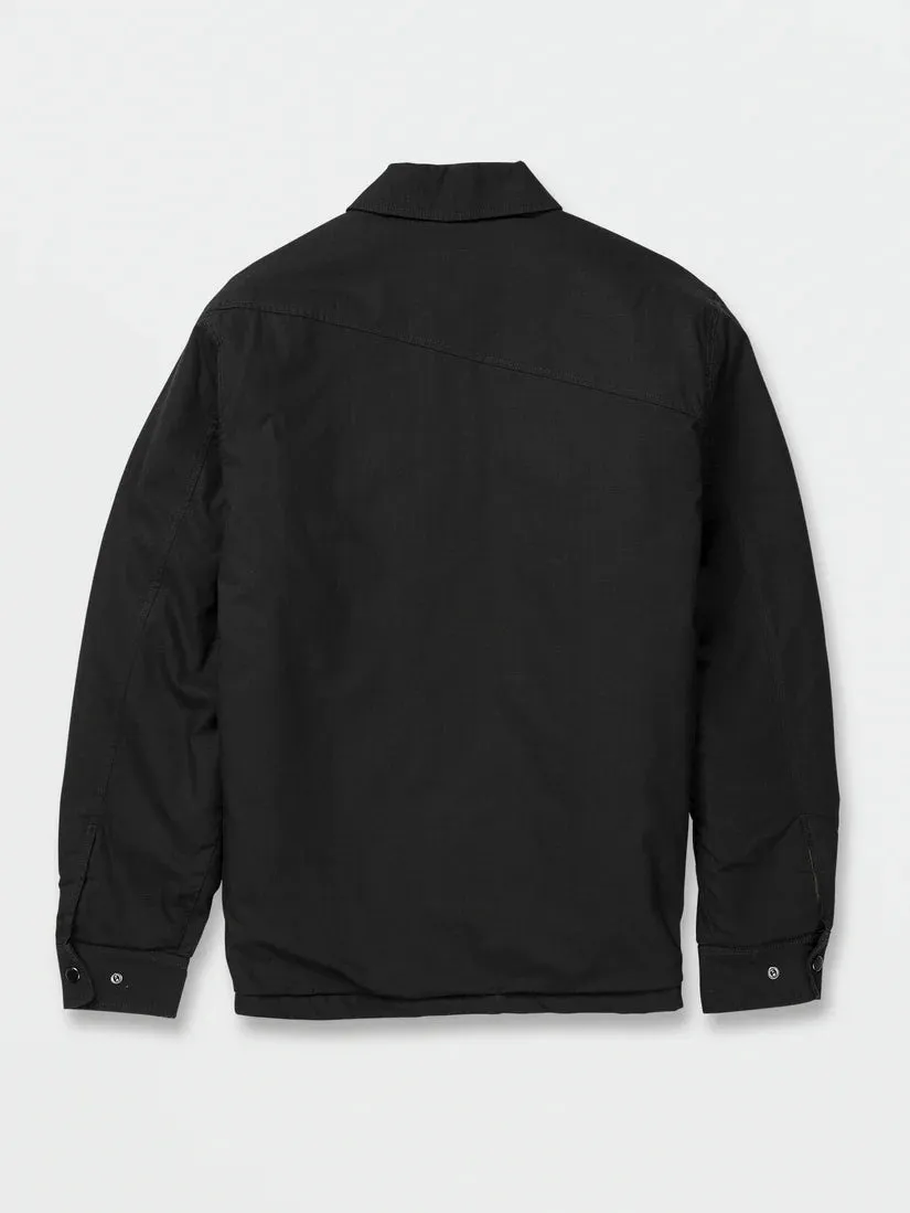 Volcom Larkin Jacket - BLACK sold by Sun Diego Boardshops product image thumbnail 2