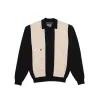 Students Golf Harrison L/S Polo Sweater - BLACK sold by Sun Diego Boardshops