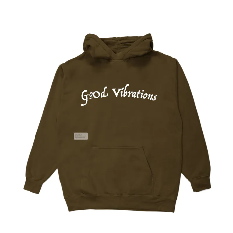 Students Golf Good Vibrations Fleece Pullover Hoodie - BROWN sold by Sun Diego Boardshops