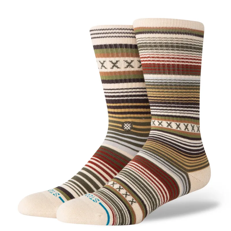 Stance Curren Crew Socks - TAN sold by Sun Diego Boardshops