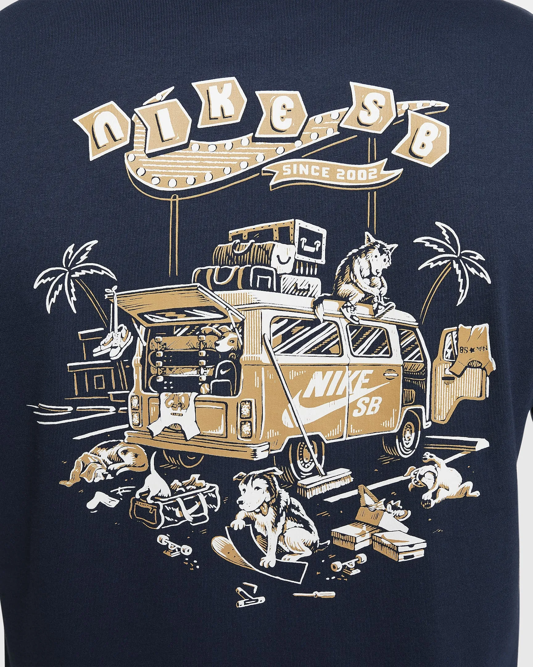 Nike OC Road Dogs Tee - ARMORY NAVY sold by Sun Diego Boardshops product image thumbnail 3