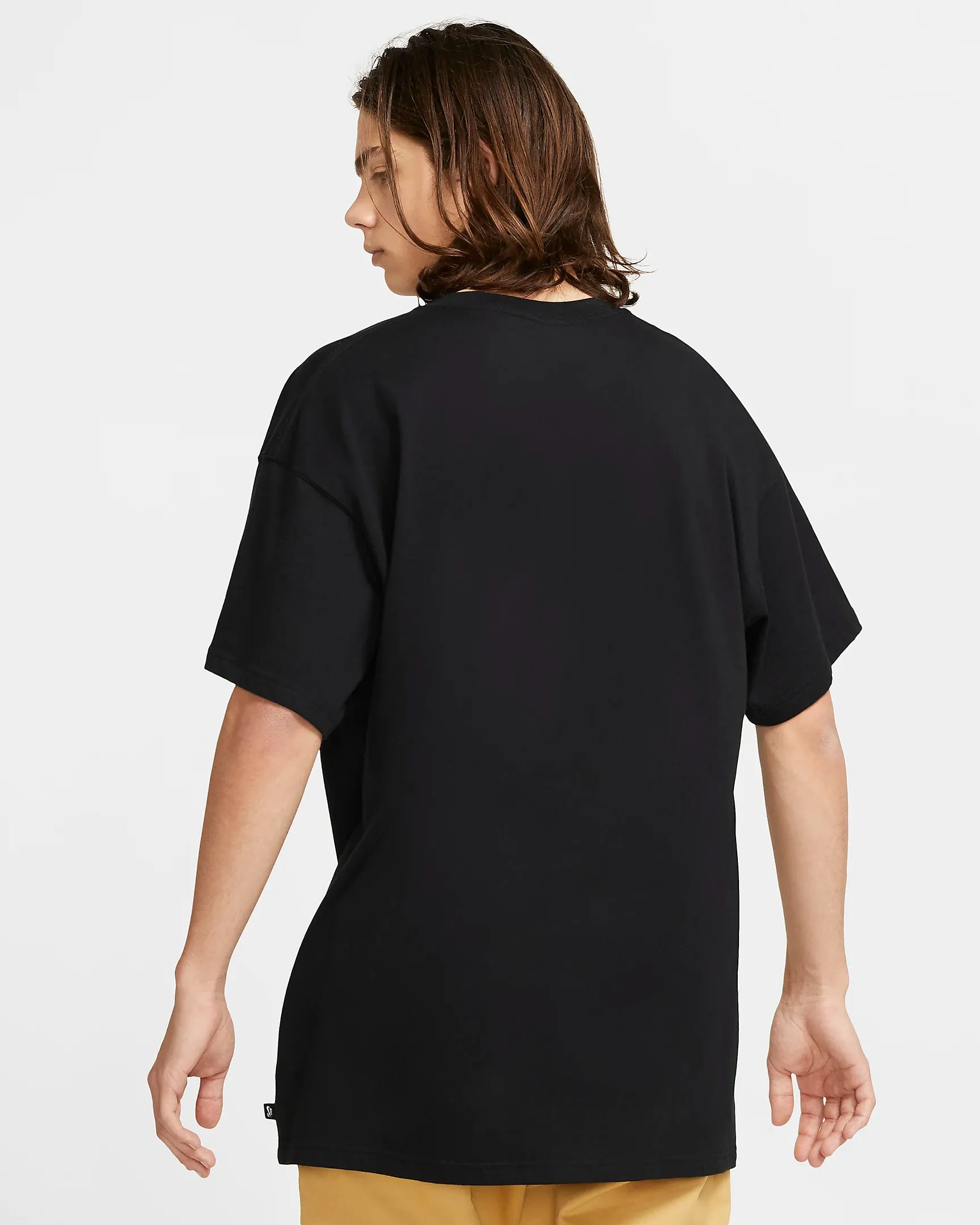 Nike Logo Skate T-Shirt - BLACK/WHITE sold by Sun Diego Boardshops product image thumbnail 2