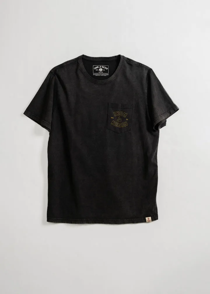 Iron & Resin Take It Easy Pocket Tee - BLACK sold by Sun Diego Boardshops product image thumbnail 2