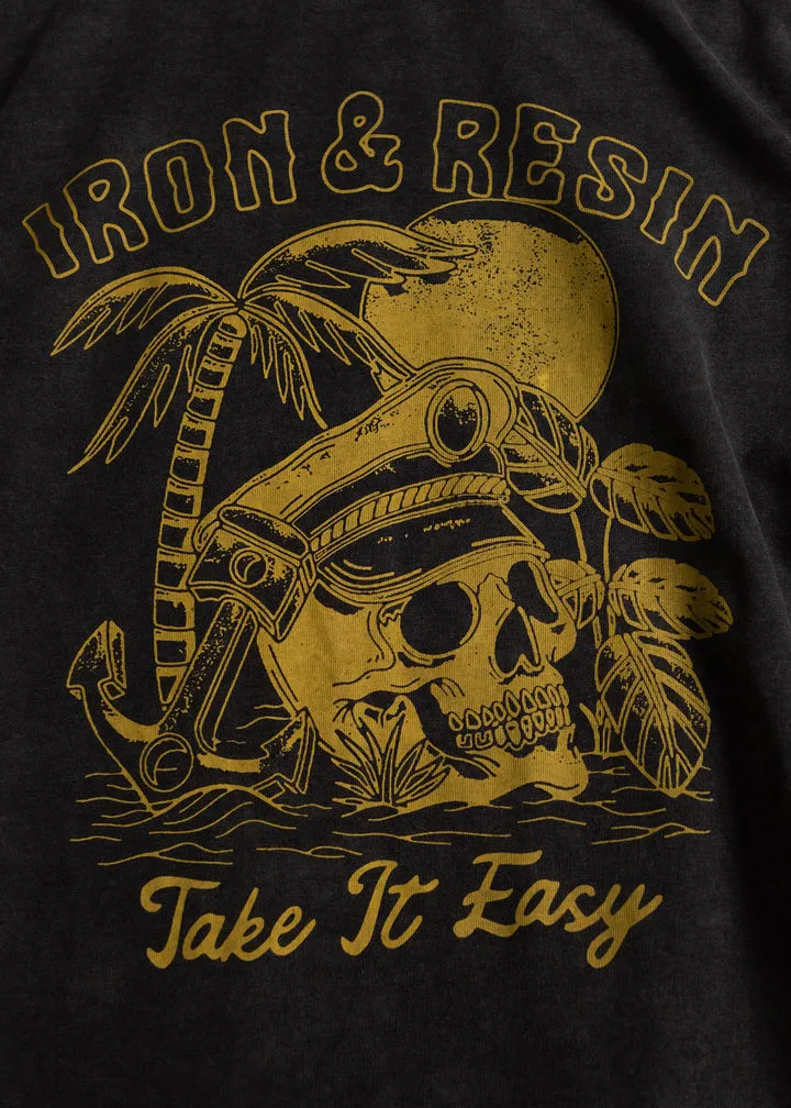 Iron & Resin Take It Easy Pocket Tee - BLACK sold by Sun Diego Boardshops product image thumbnail 4