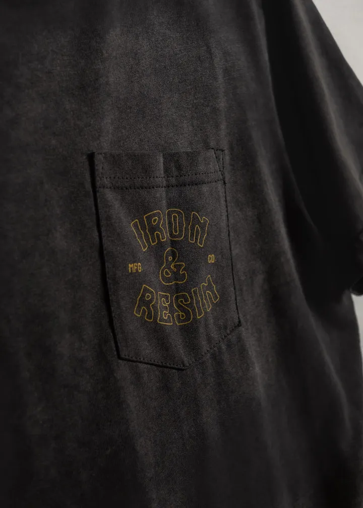 Iron & Resin Take It Easy Pocket Tee - BLACK sold by Sun Diego Boardshops product image thumbnail 3