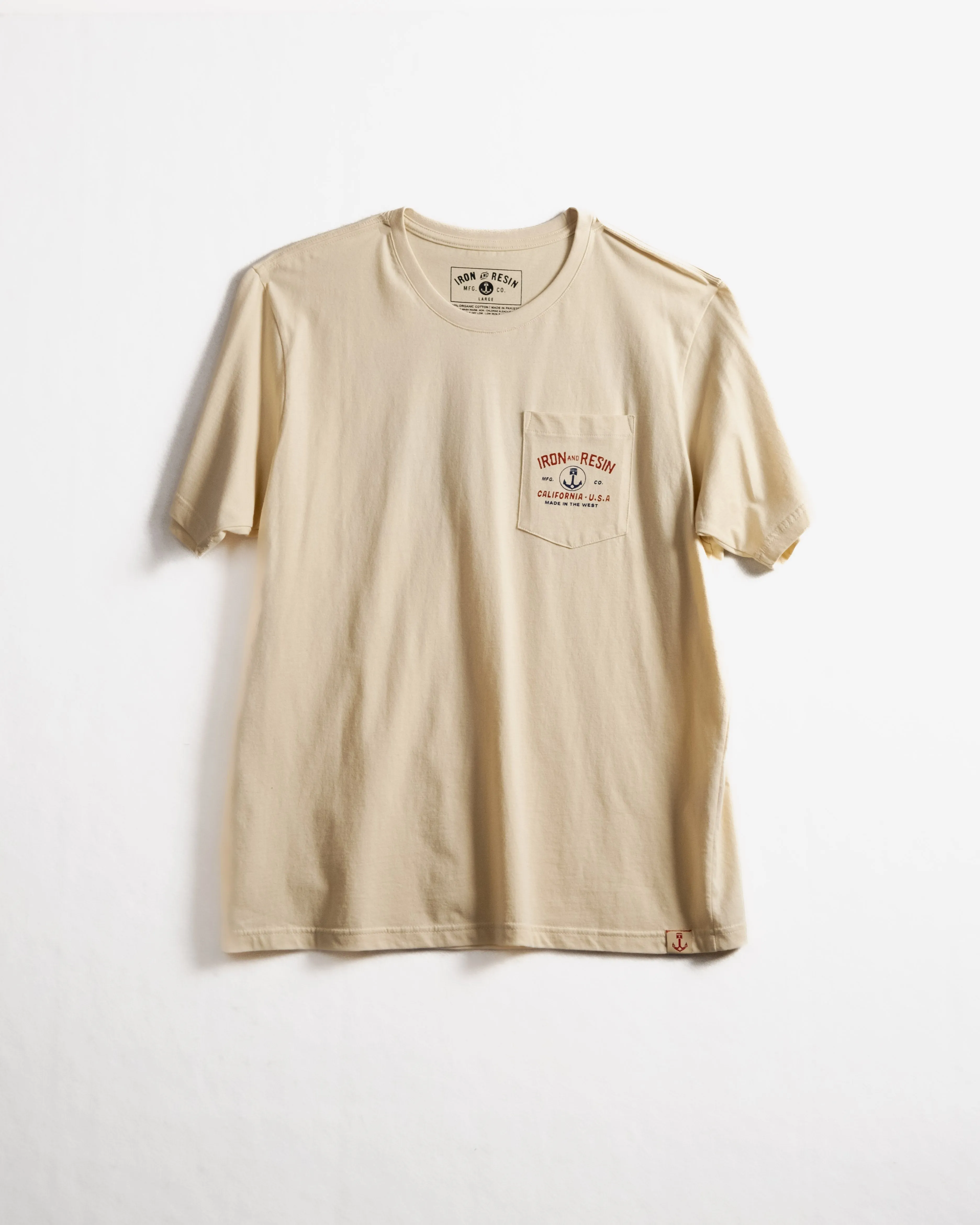 Iron & Resin Shop Bench Tee - NATURAL sold by Sun Diego Boardshops product image thumbnail 2