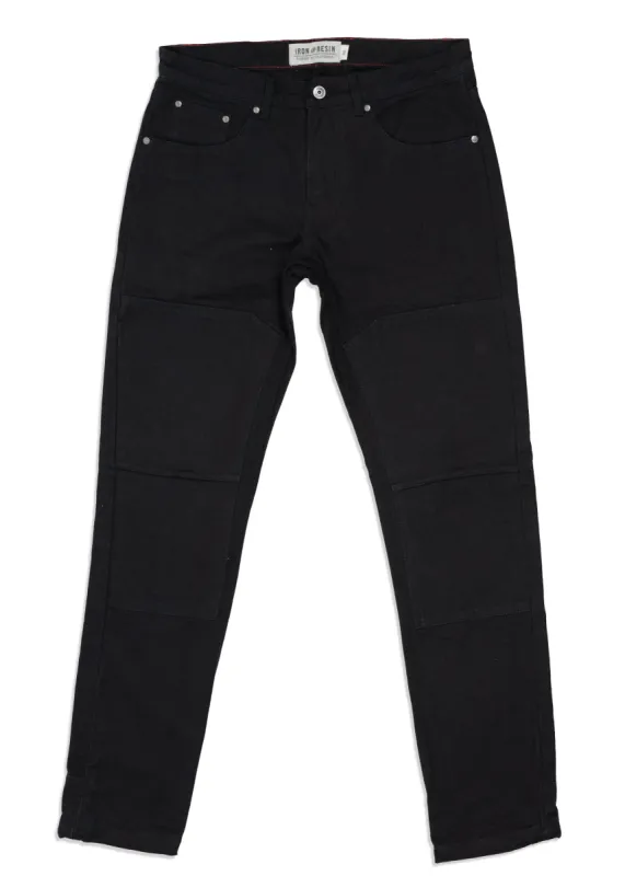 Iron & Resin Union Work Pants - BLACK sold by Sun Diego Boardshops