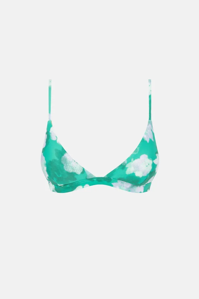 Rhythm Bonita Floral Bralette Top - GREEN sold by Sun Diego Boardshops