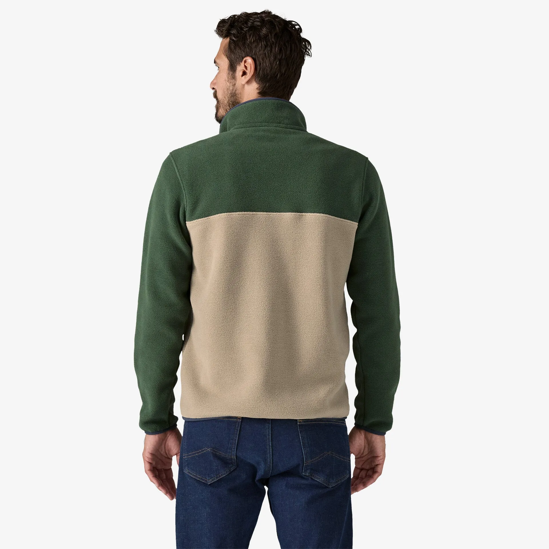 Patagonia Men's Lightweight Synchilla Snap-T Fleece Pullover - SEABIRD GREY sold by Sun Diego Boardshops product image thumbnail 2