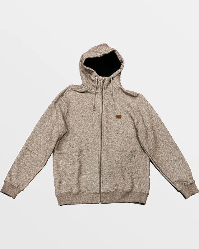 Billabong Hudson Zip Hoodie - JAVA HEATHER made by Billabong