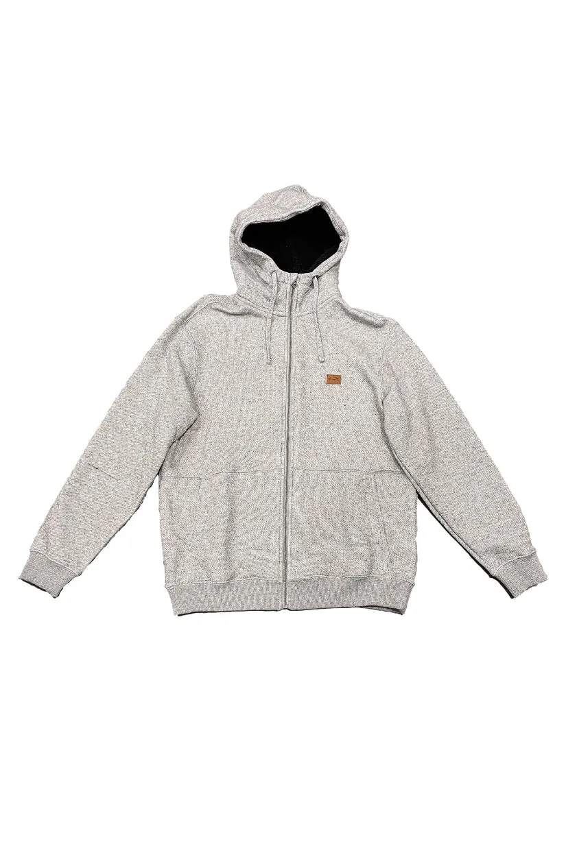 Billabong Hudson Zip Hoodie - GREY HEATHER sold by Sun Diego Boardshops