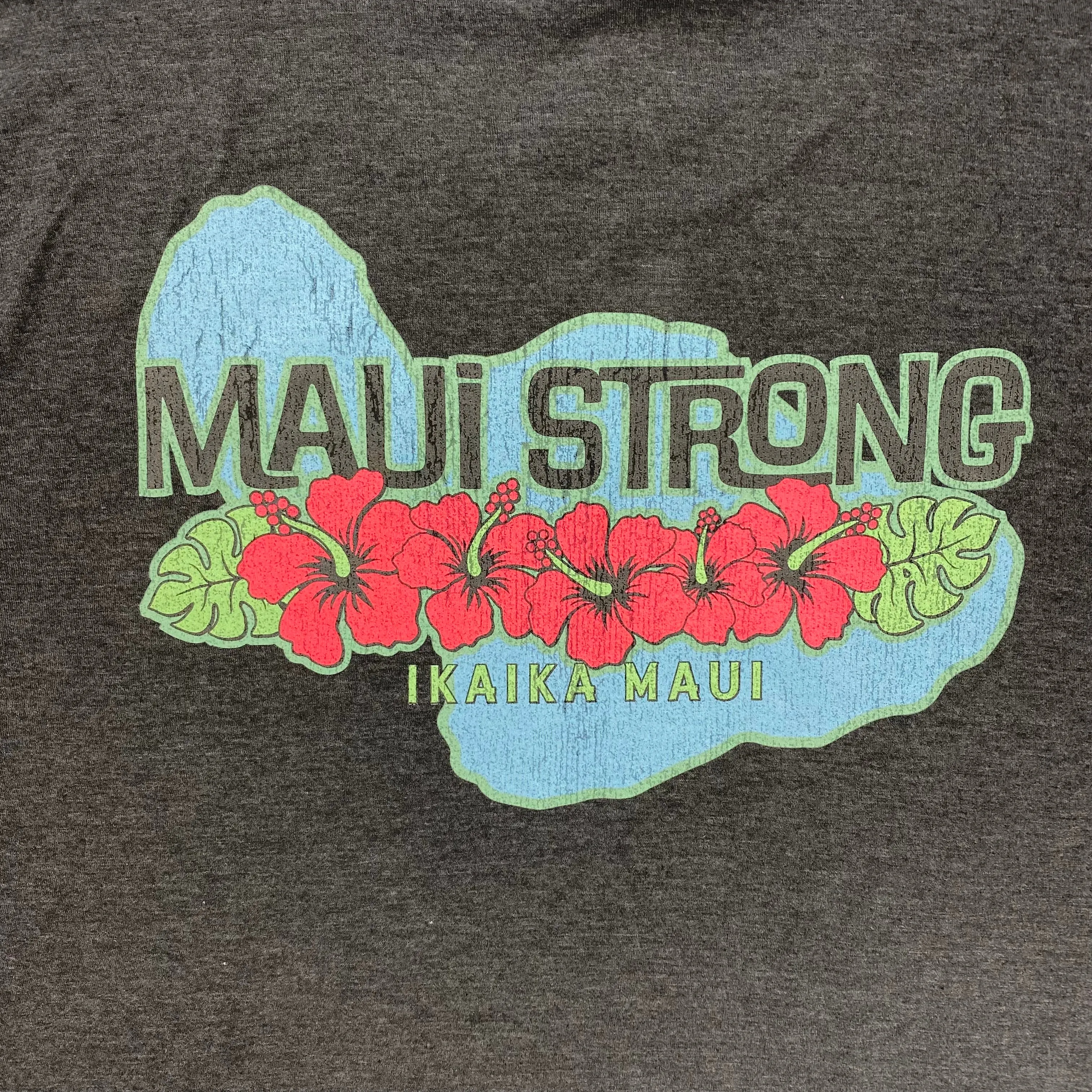 Sun Diego Maui Strong Fundraiser Tee - Charcoal Heather sold by Sun Diego Boardshops product image thumbnail 3