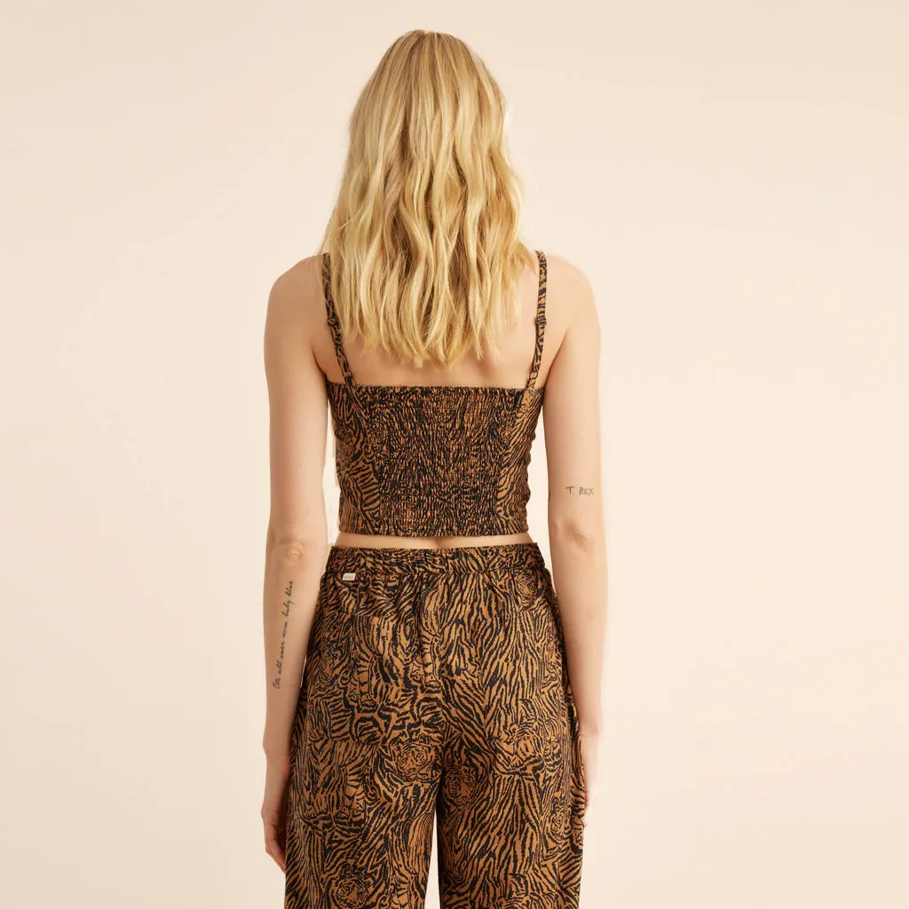 Roark Pic Cami Tank Top - Tobacco sold by Sun Diego Boardshops product image thumbnail 2