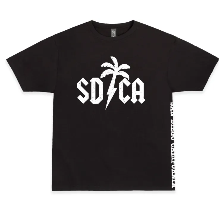 SunDiego Sd/Ca T-shirt - Vintage Black sold by Sun Diego Boardshops