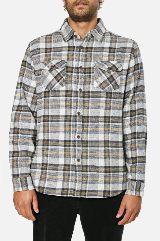 Katin Vincent Flannel - Vintage White sold by Sun Diego Boardshops