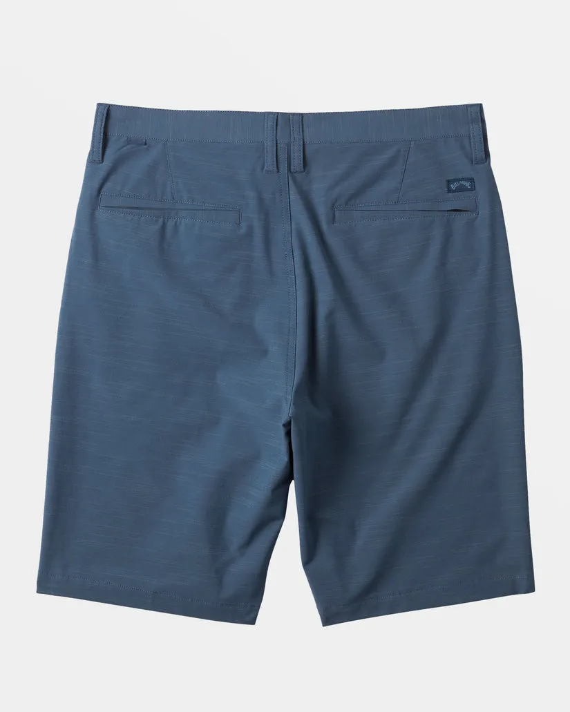 Billabong Crossfire Slub 21" Hybrid Submersible Shorts - SLATE BLUE sold by Sun Diego Boardshops product image thumbnail 2