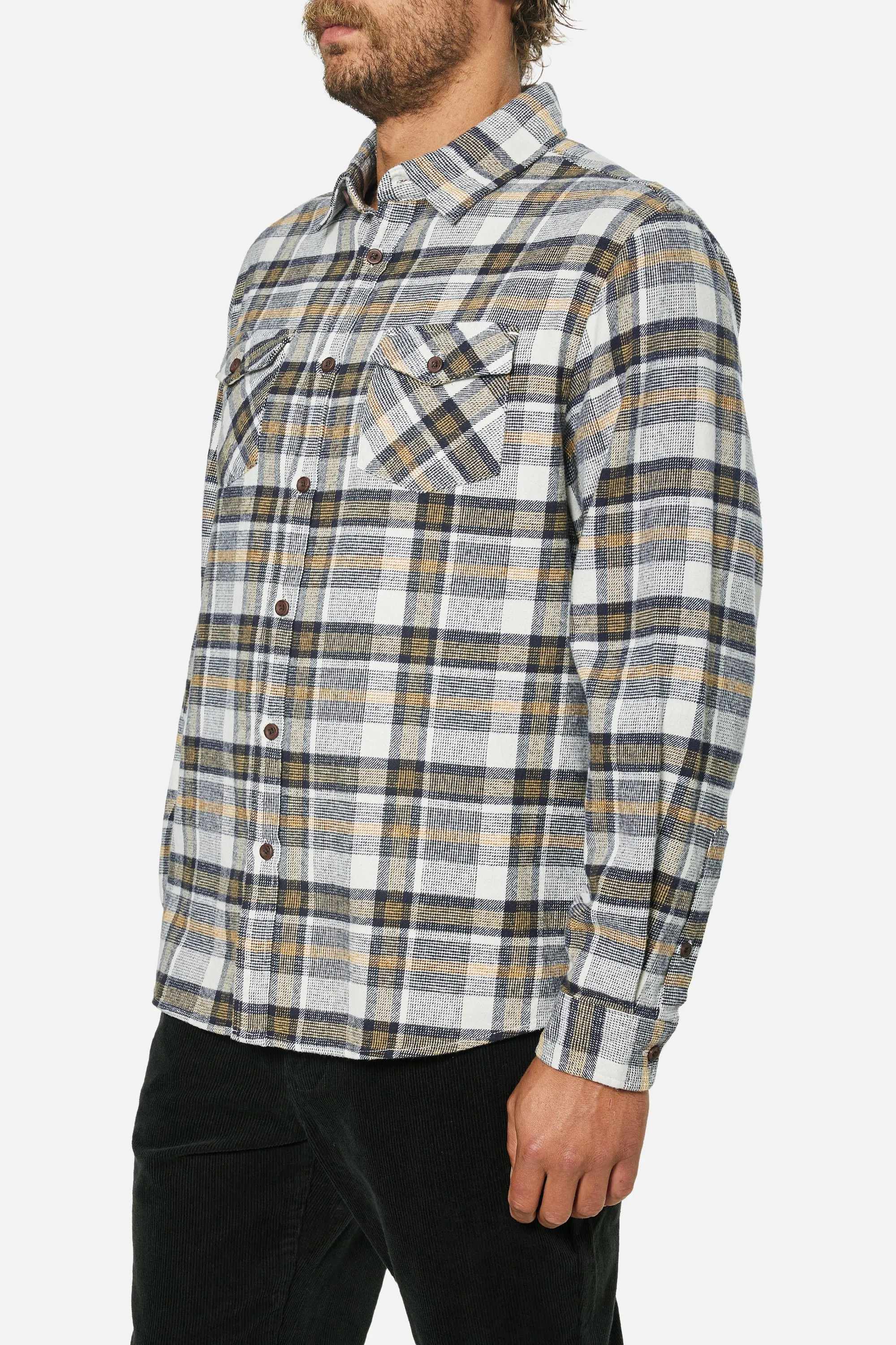 Katin Vincent Flannel - Vintage White sold by Sun Diego Boardshops product image thumbnail 2