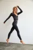 Free People High-Rise Ankle Hot Shot Leggings - BLACK sold by Sun Diego Boardshops