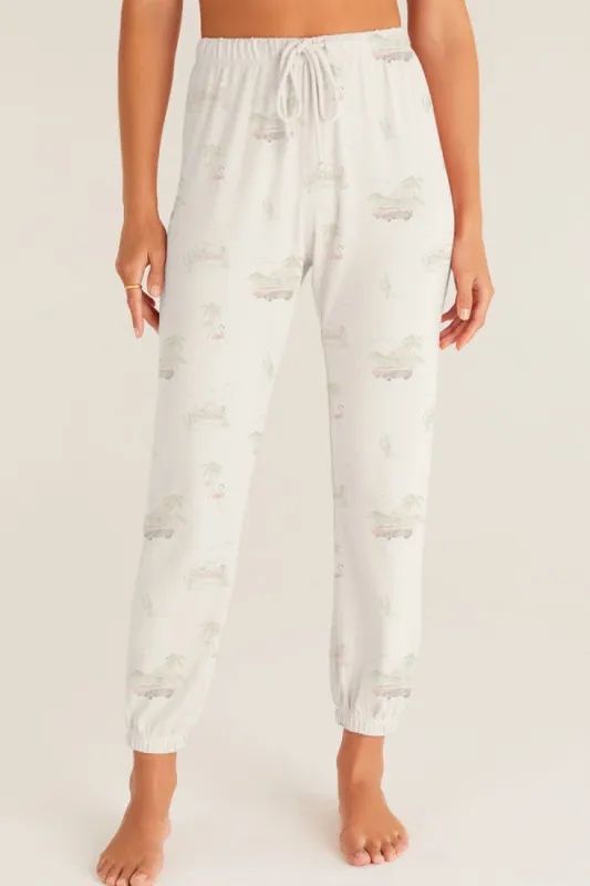 Z-Supply Palm Springs Jogger - BONE sold by Sun Diego Boardshops