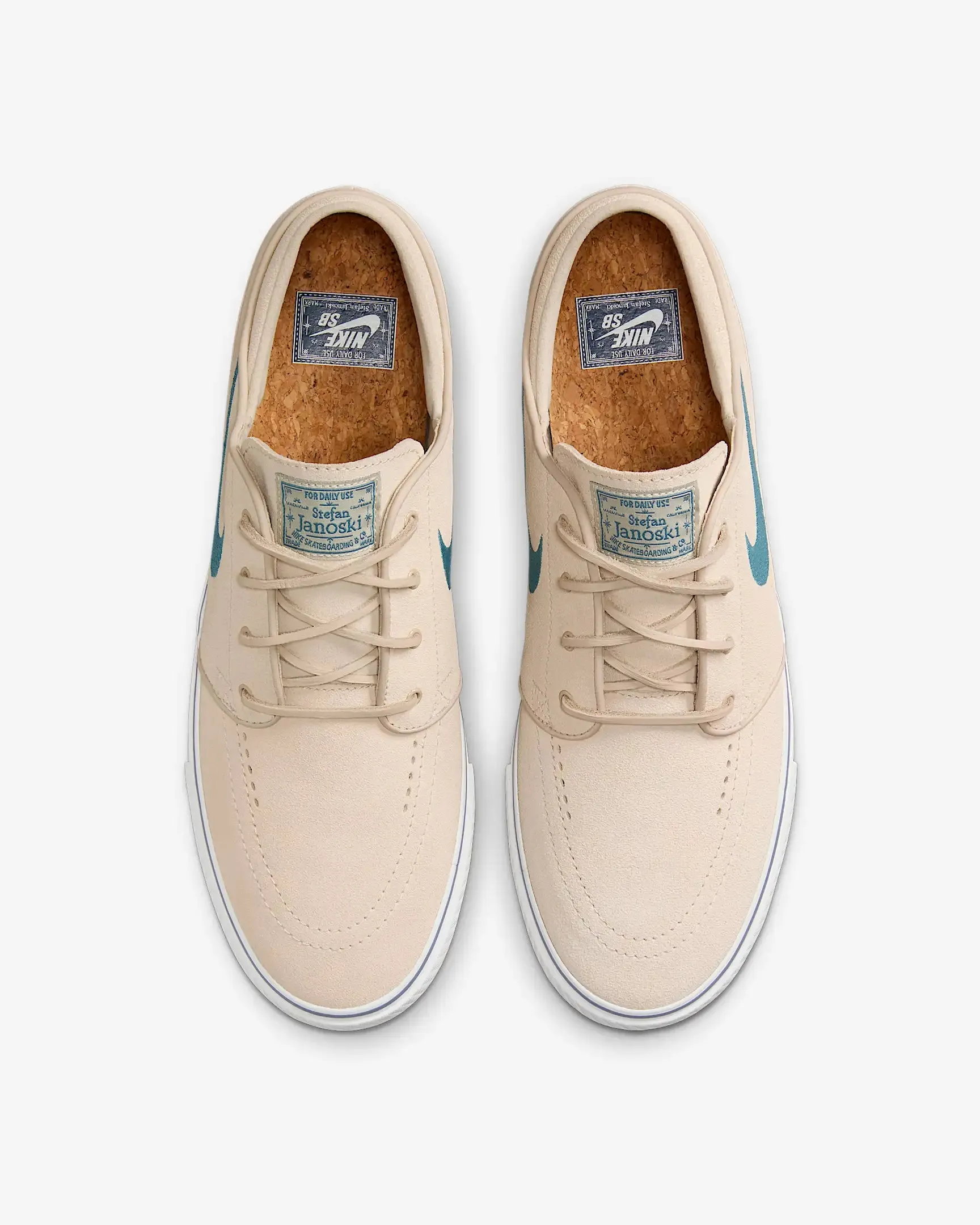 Nike SB Zoom Janoski OG+ - SANDDRIFT/SMOKEY BLUE/THUNDER BLUE sold by Sun Diego Boardshops product image thumbnail 2