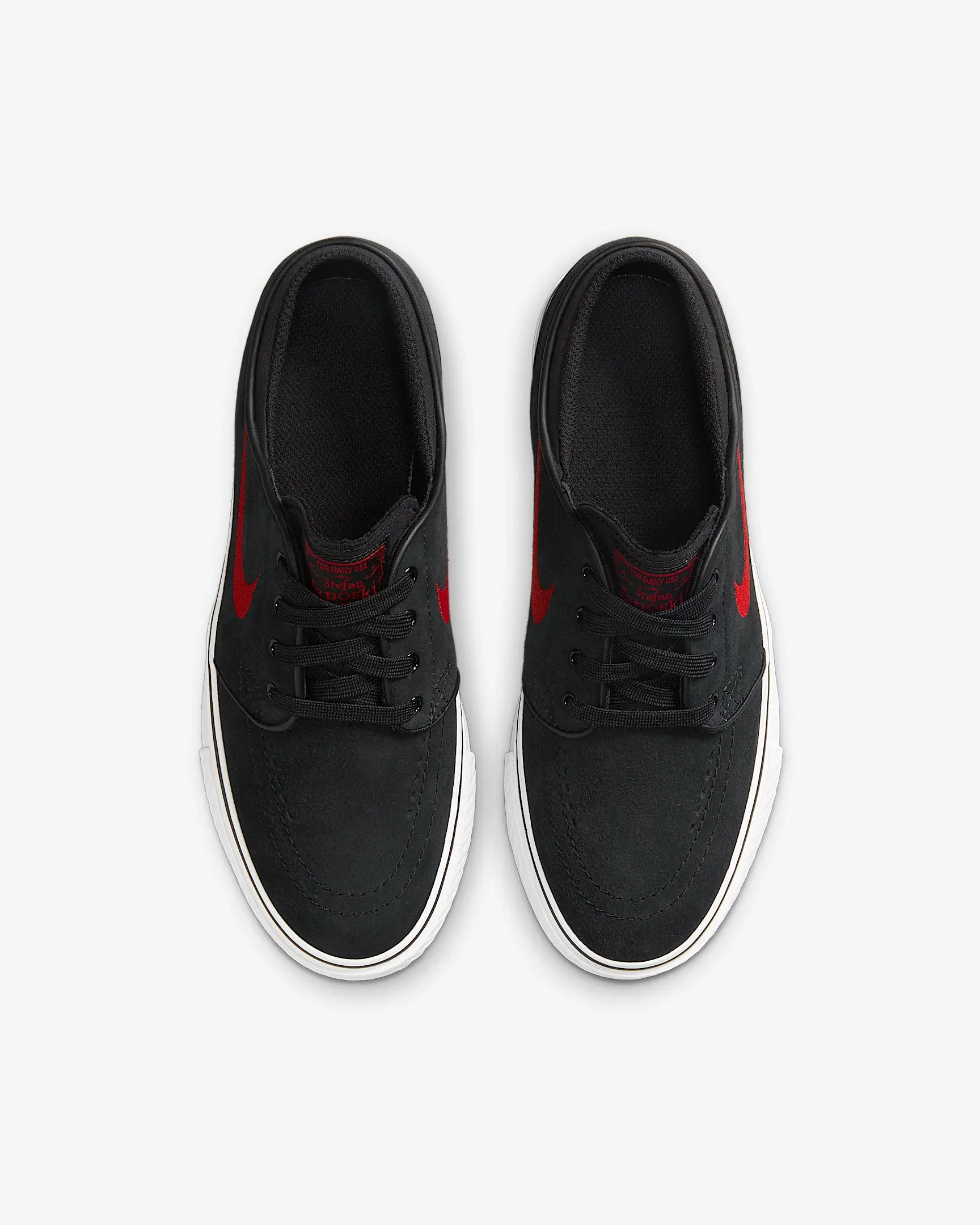 Nike Older Kid's Stefan Janoski - BLACK/UNIVERSITY RED/SUMMIT WHITE sold by Sun Diego Boardshops product image thumbnail 2