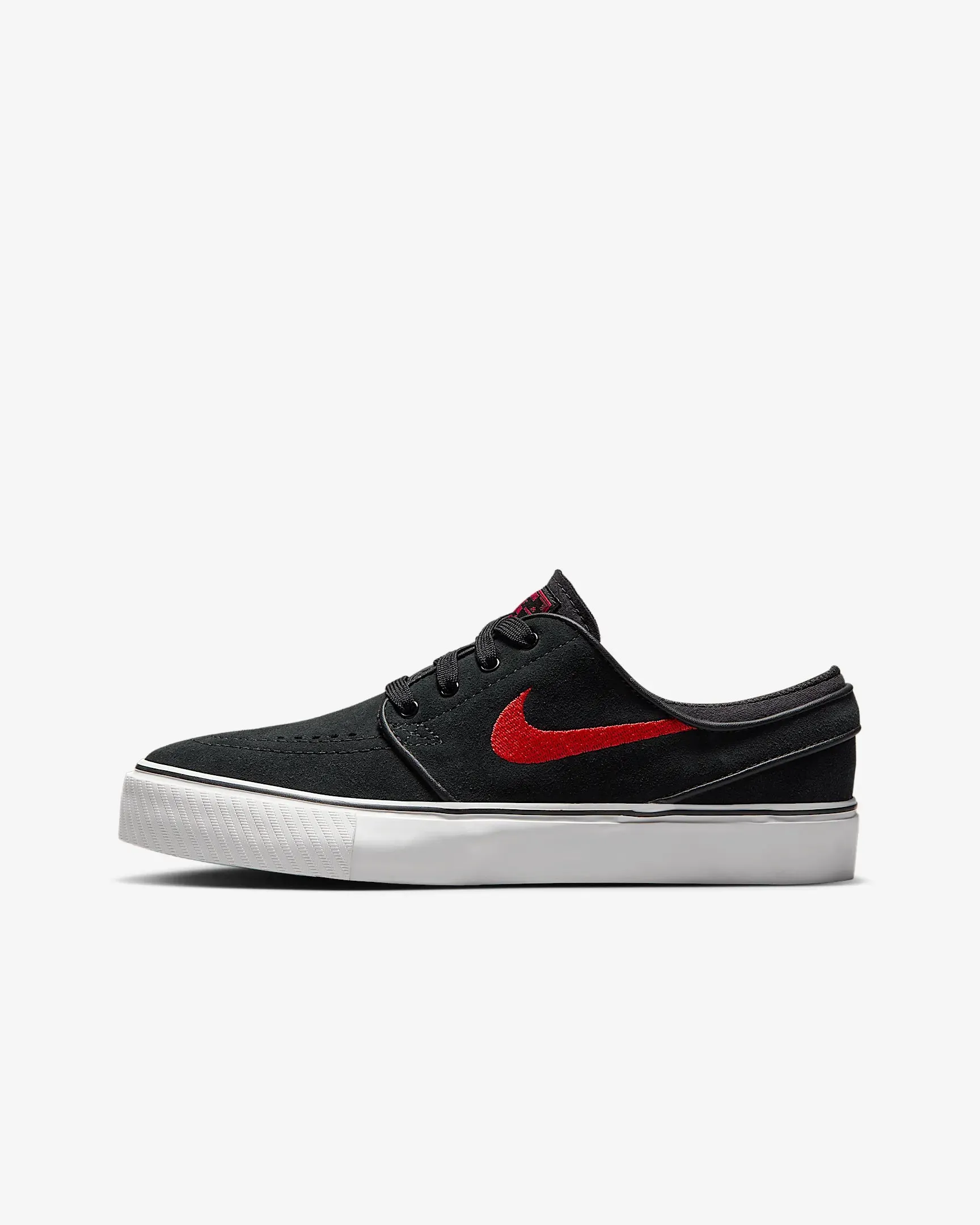 Nike Older Kid's Stefan Janoski - BLACK/UNIVERSITY RED/SUMMIT WHITE sold by Sun Diego Boardshops