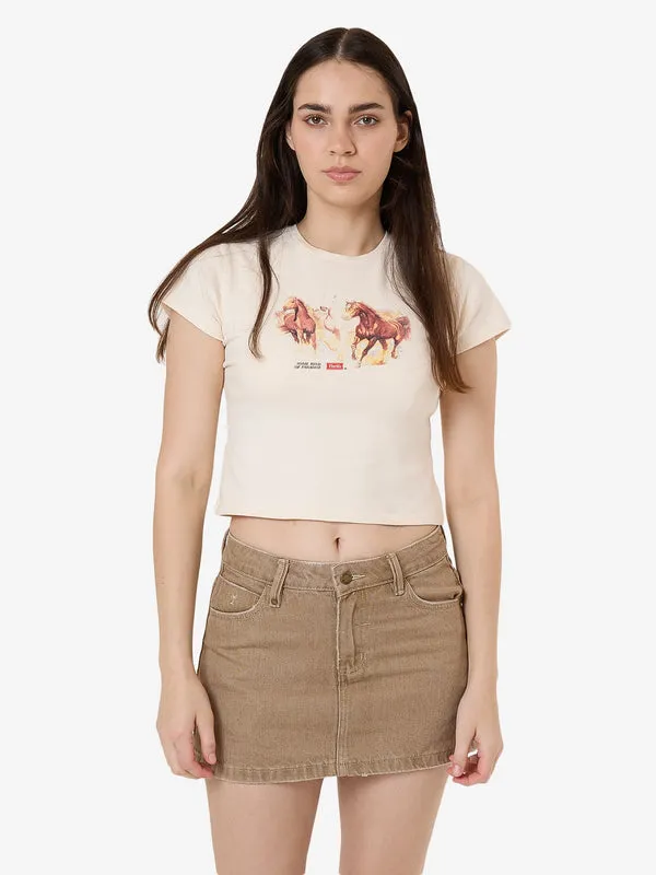 THRILLS Ruthless Frontier Mini Tee - HERITAGE WHITE sold by Sun Diego Boardshops