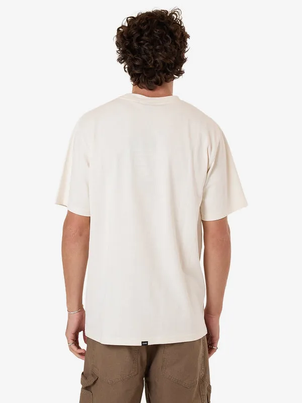 THRILLS Ruthless Frontier Merch Fit Tee - HERITAGE WHITE sold by Sun Diego Boardshops product image thumbnail 2