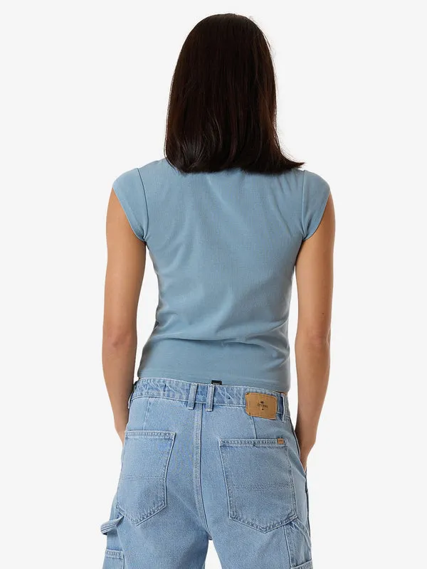 THRILLS Gazed Club Tee - STONE BLUE sold by Sun Diego Boardshops product image thumbnail 2