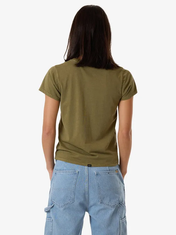 THRILLS Emblem Of Strength Everyday Tee - OLIVE sold by Sun Diego Boardshops product image thumbnail 2