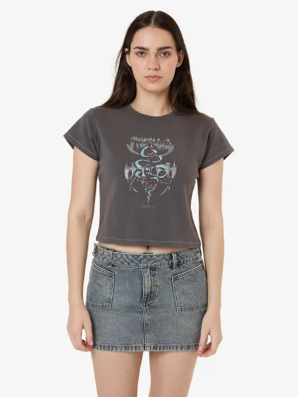 THRILLS Bitter End Mini Tee - MERCH BLACK sold by Sun Diego Boardshops