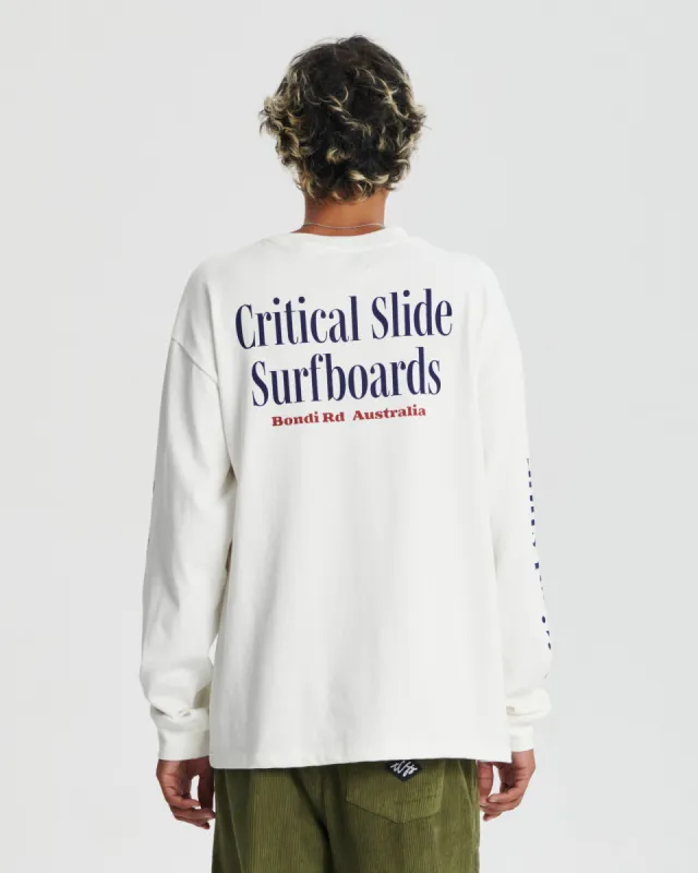 Critical Slide Offset Ls Tee - VINTAGE WHITE made by Sun Diego Boardshops