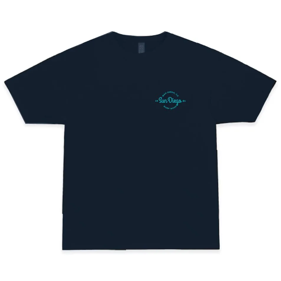 Sun Diego WellRounded Tee - WASHED NAVY sold by Sun Diego Boardshops product image thumbnail 2