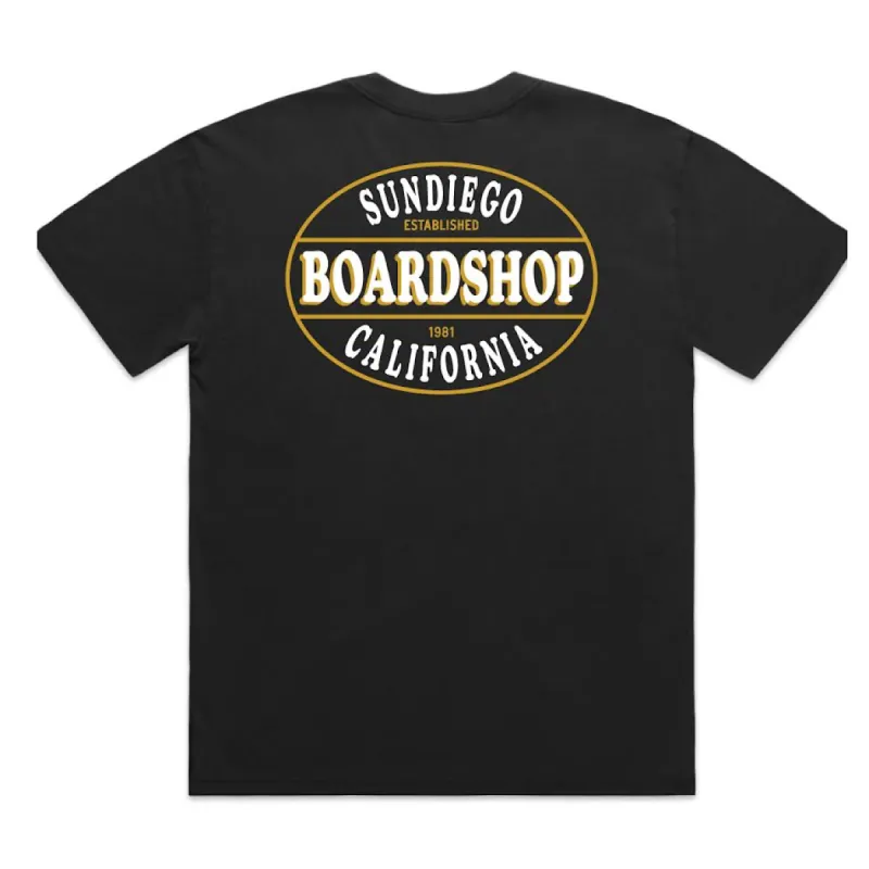 Sun Diego SDBSCA T-Shirt - BLACK sold by Sun Diego Boardshops