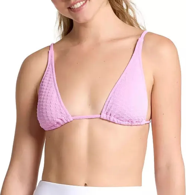 Roxy Haliewa Built Up Triangle Bikini Top - LILAC sold by Sun Diego Boardshops