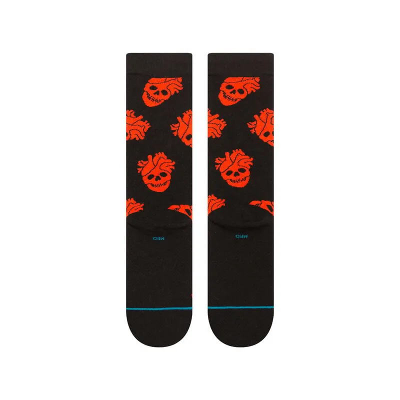 Stance Strange Love X Stance Cotton Crew Socks - BLACK sold by Sun Diego Boardshops product image thumbnail 3