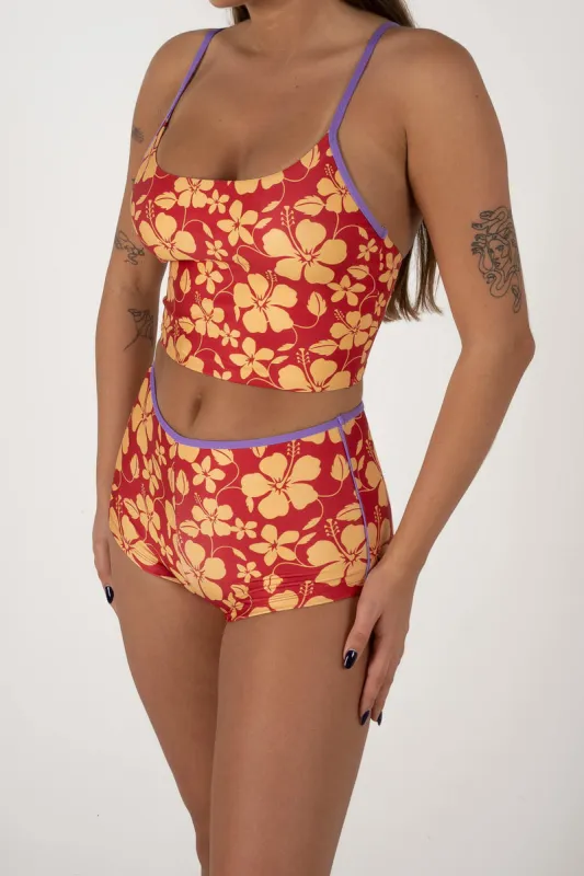 Inner Relm Ninety Nine Shorts - ALOHA RED sold by Sun Diego Boardshops