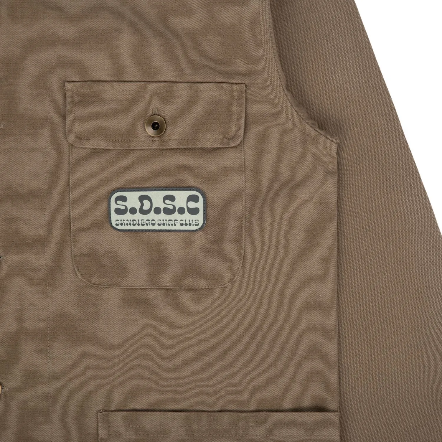 SunDiego Wip Chore Jacket - COCOA sold by Sun Diego Boardshops product image thumbnail 3