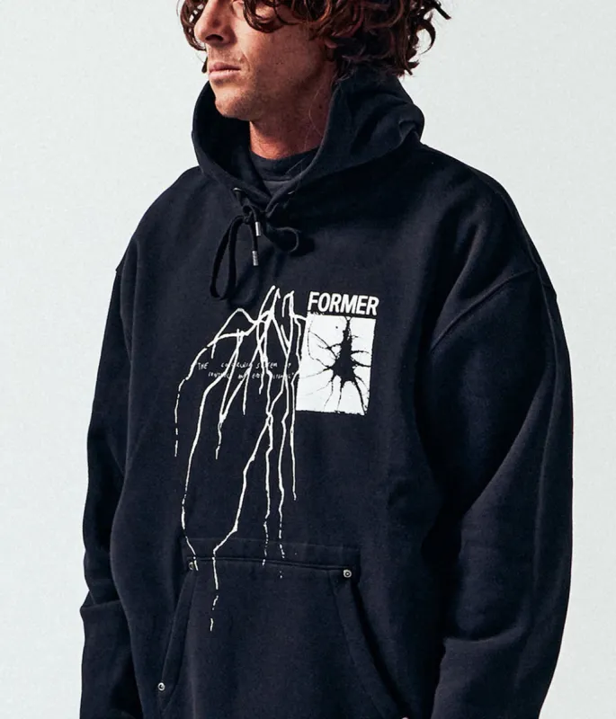 FORMER Scrawl Hood - BLACK sold by Sun Diego Boardshops