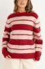 Rhythm Cherie Oversized Knit - CHERRY sold by Sun Diego Boardshops