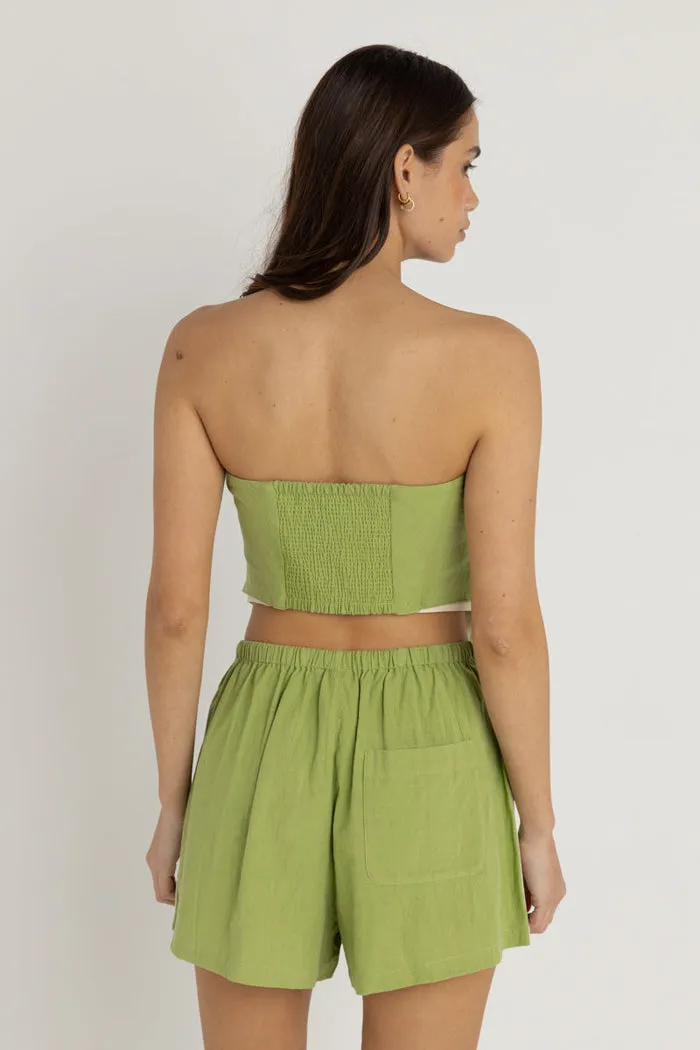 Rhythm Lara Scarf Top - GREEN sold by Sun Diego Boardshops product image thumbnail 2