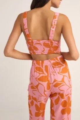 Rhythm Bora Bora Floral Top - PINK sold by Sun Diego Boardshops product image thumbnail 2