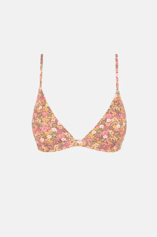 Rhythm Marie Floral Bralette Top - PINK sold by Sun Diego Boardshops