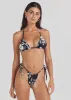 Poolside Paradiso Aloha Slide String Tie Bikini Bottom - BLACK sold by Sun Diego Boardshops