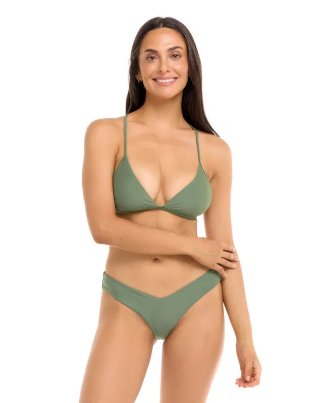 Body Glove Smoothies Evelyn Fixed Triangle Bikini Top - CACTUS sold by Sun Diego Boardshops