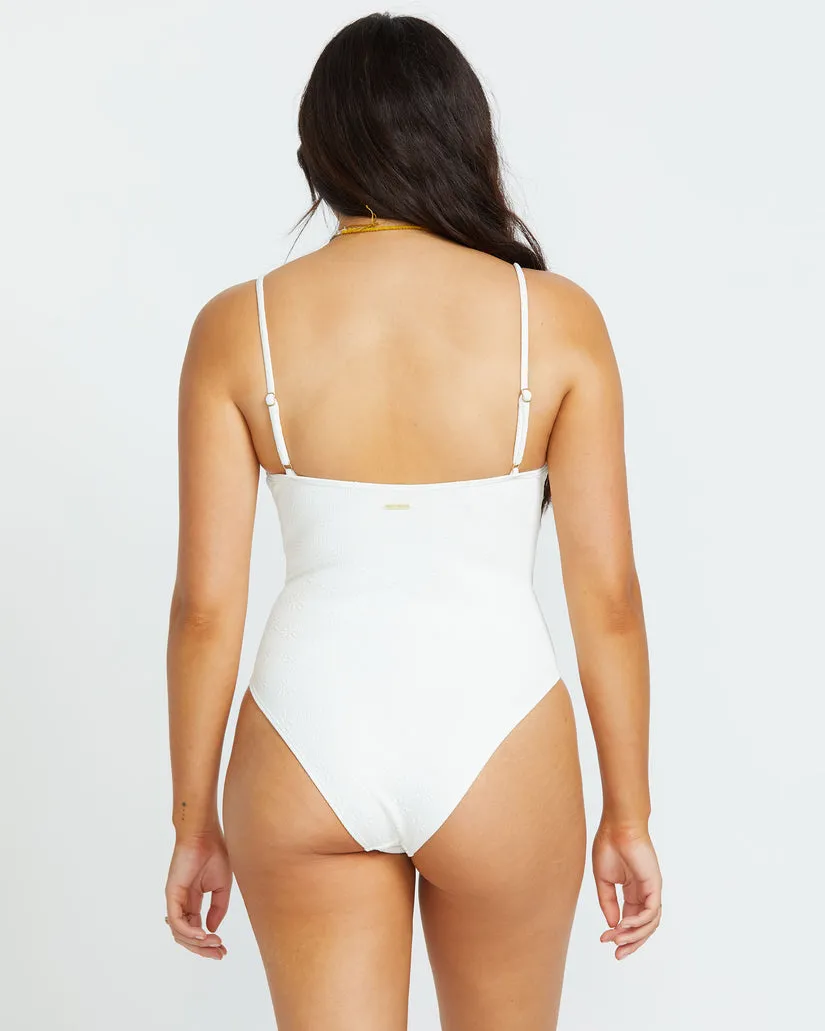 Billabong Salt And Sol Mika One-Piece Swimsuit - SALT CRYSTAL sold by Sun Diego Boardshops product image thumbnail 2